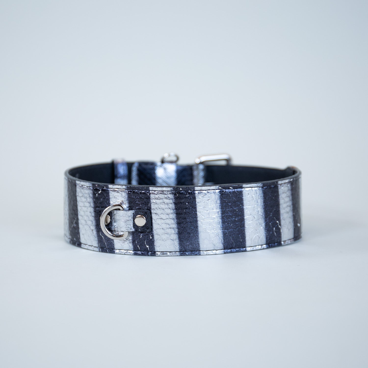 Zebra Crossing Leather Collars