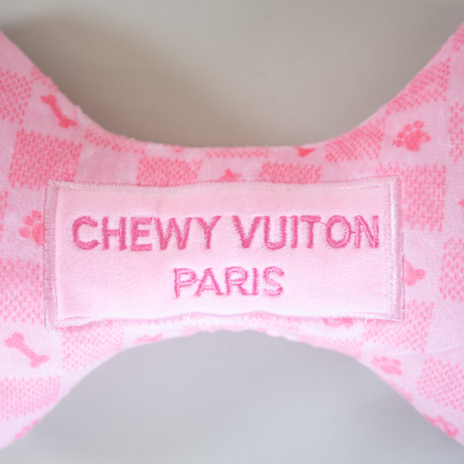 Chewy Vuitton Bone Toy