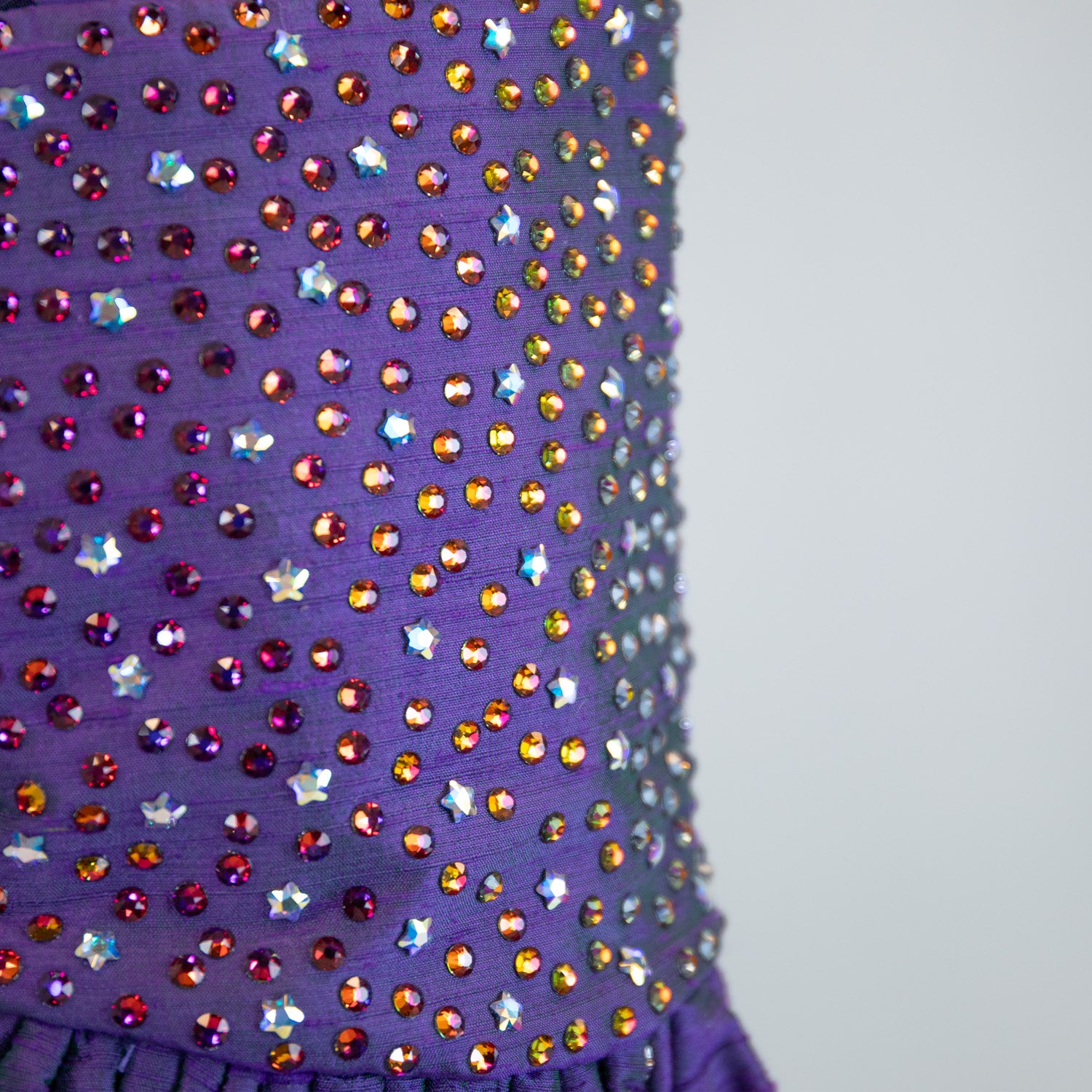 Ultraviolet Halter Gown
