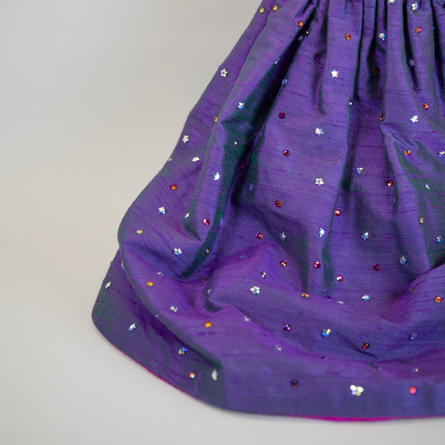 Ultraviolet Halter Gown