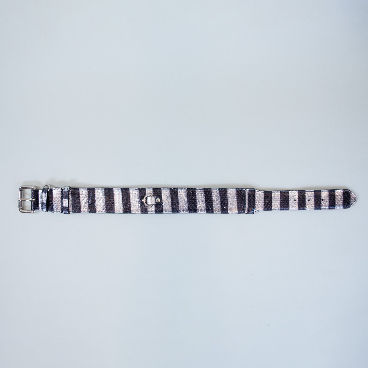 Zebra Crossing Leather Collars