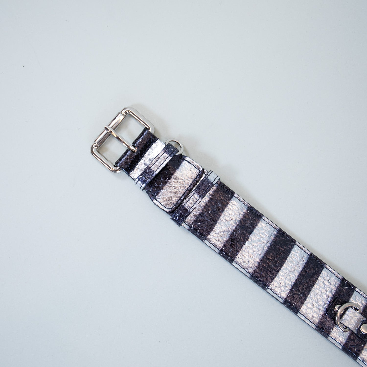 Zebra Crossing Leather Collars