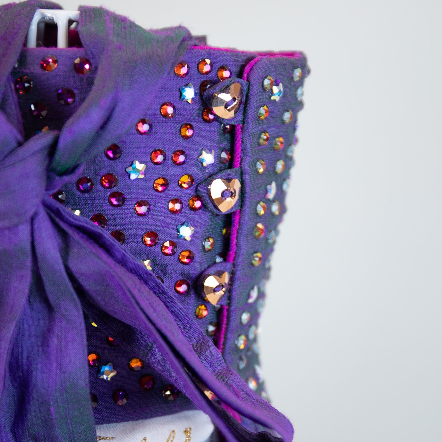 Ultraviolet Halter Gown