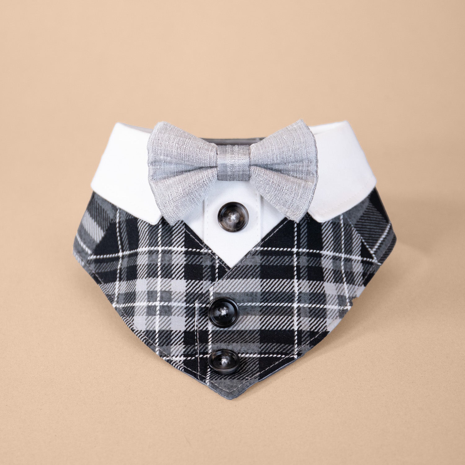 Silver Fox Tux Bandana