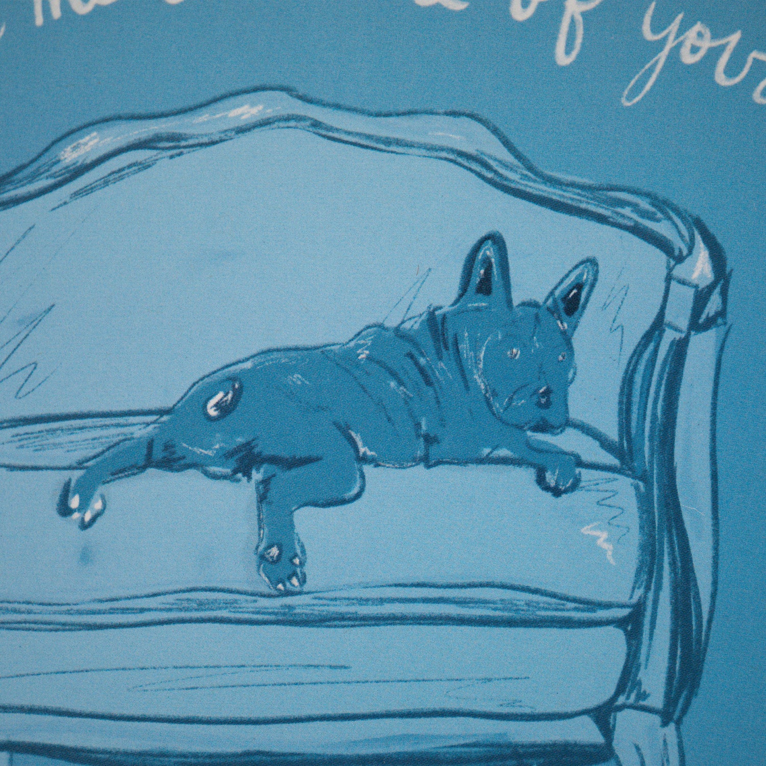 Paint Me Frenchie Greeting Card