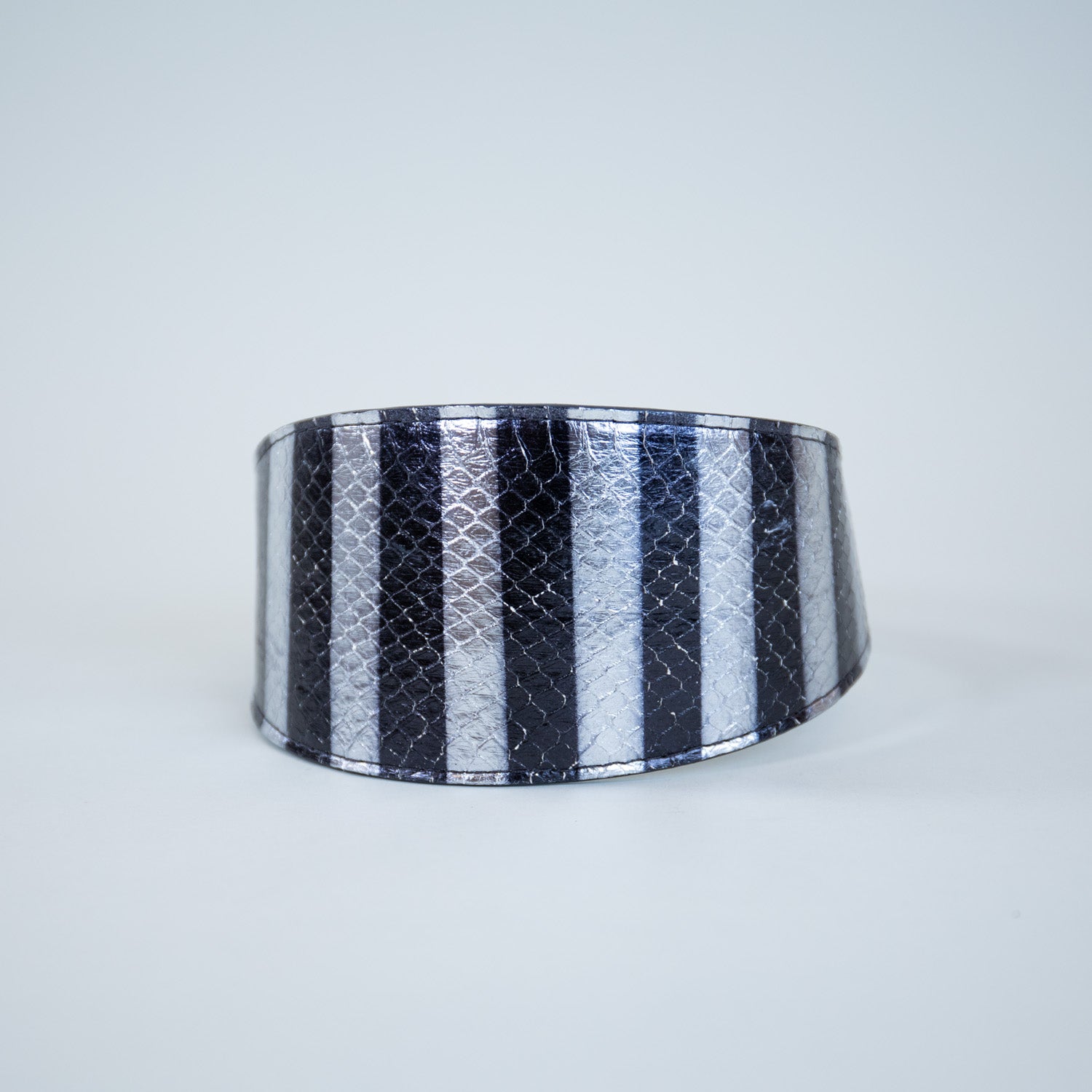 Zebra Crossing Leather Collars