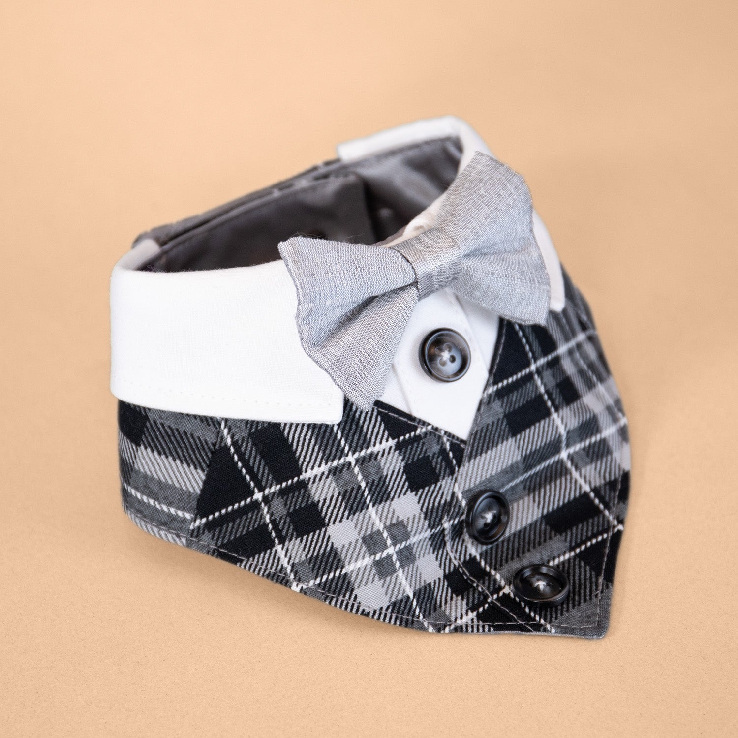 Silver Fox Tux Bandana