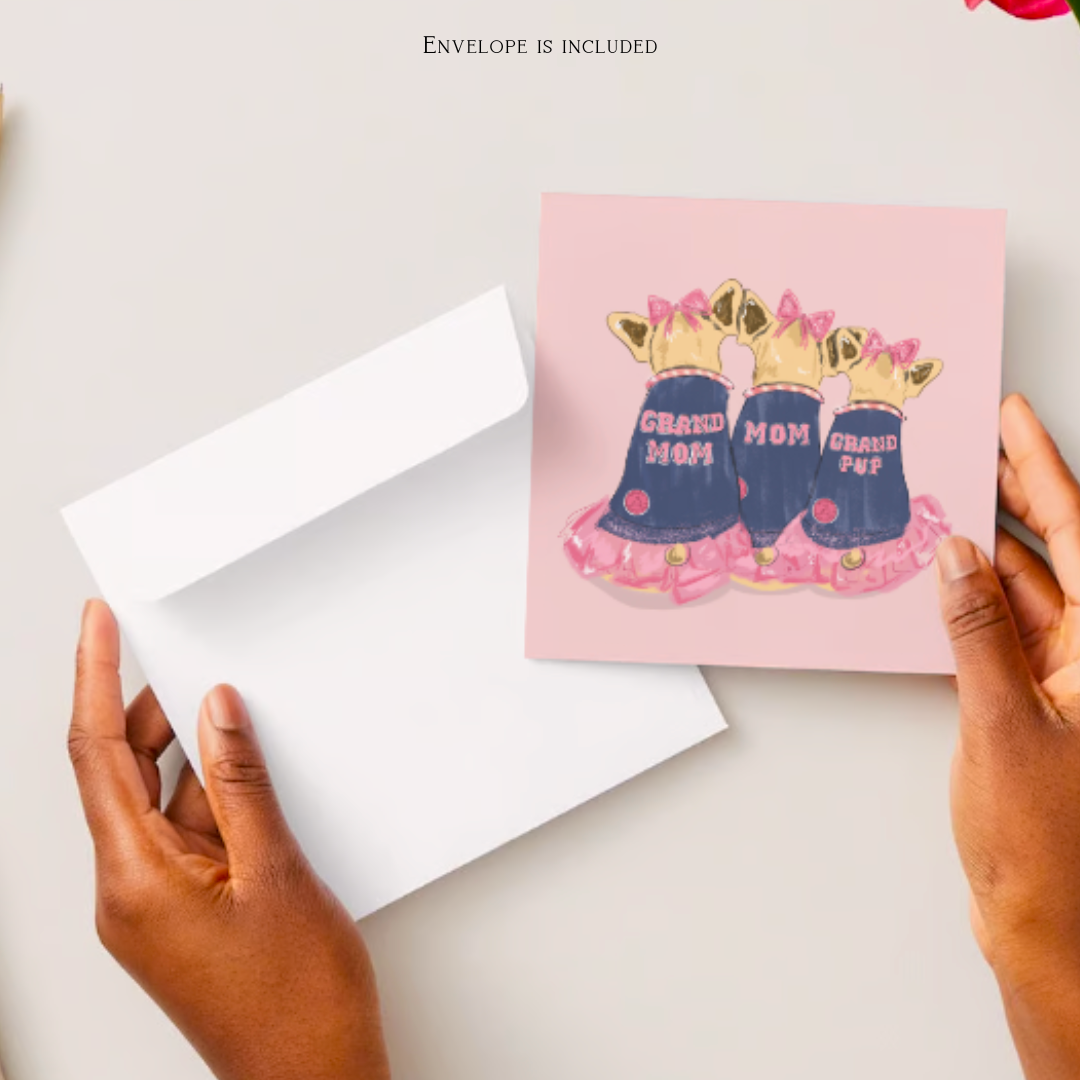 3 Generations Greeting Card