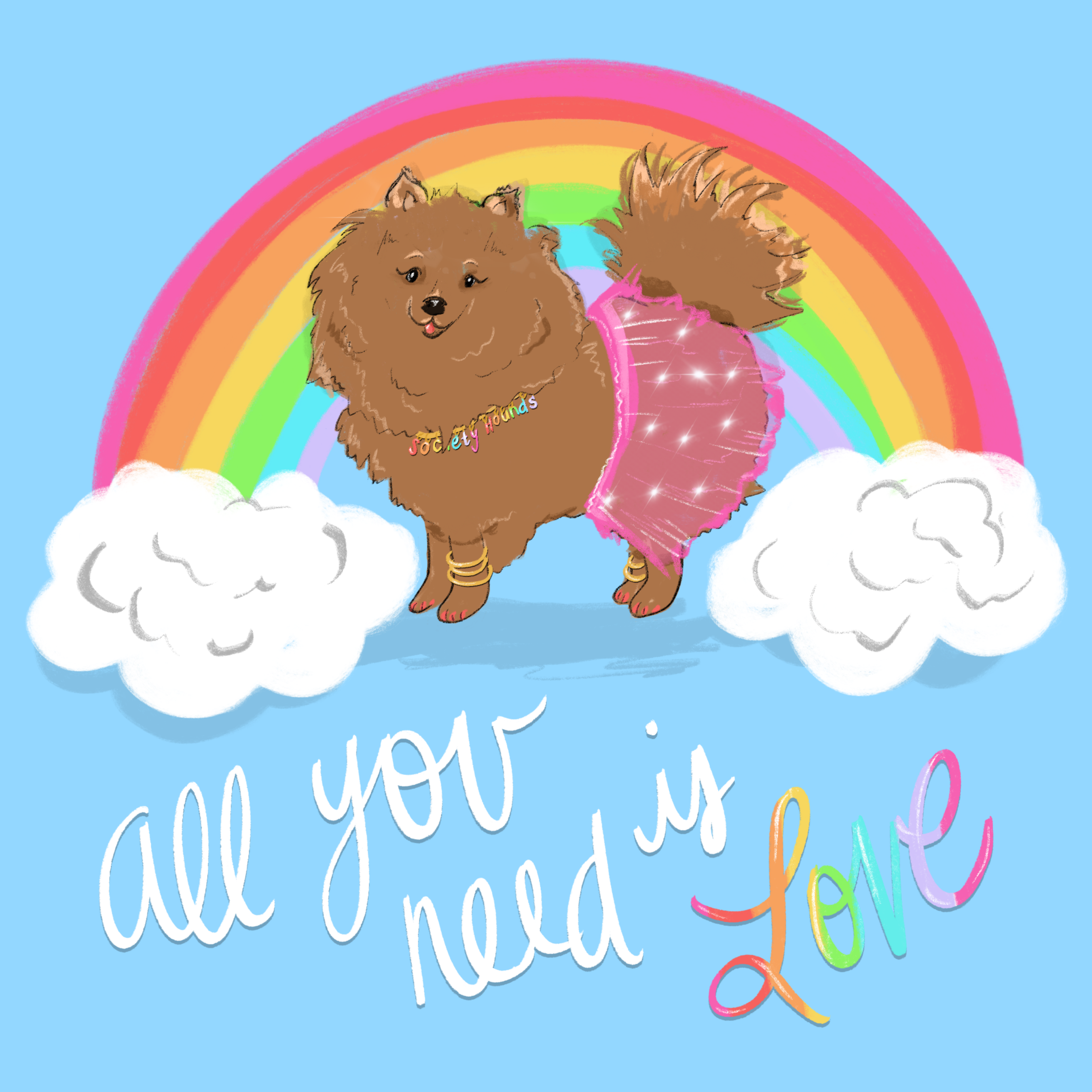 All You Need Is Love Greeting Card