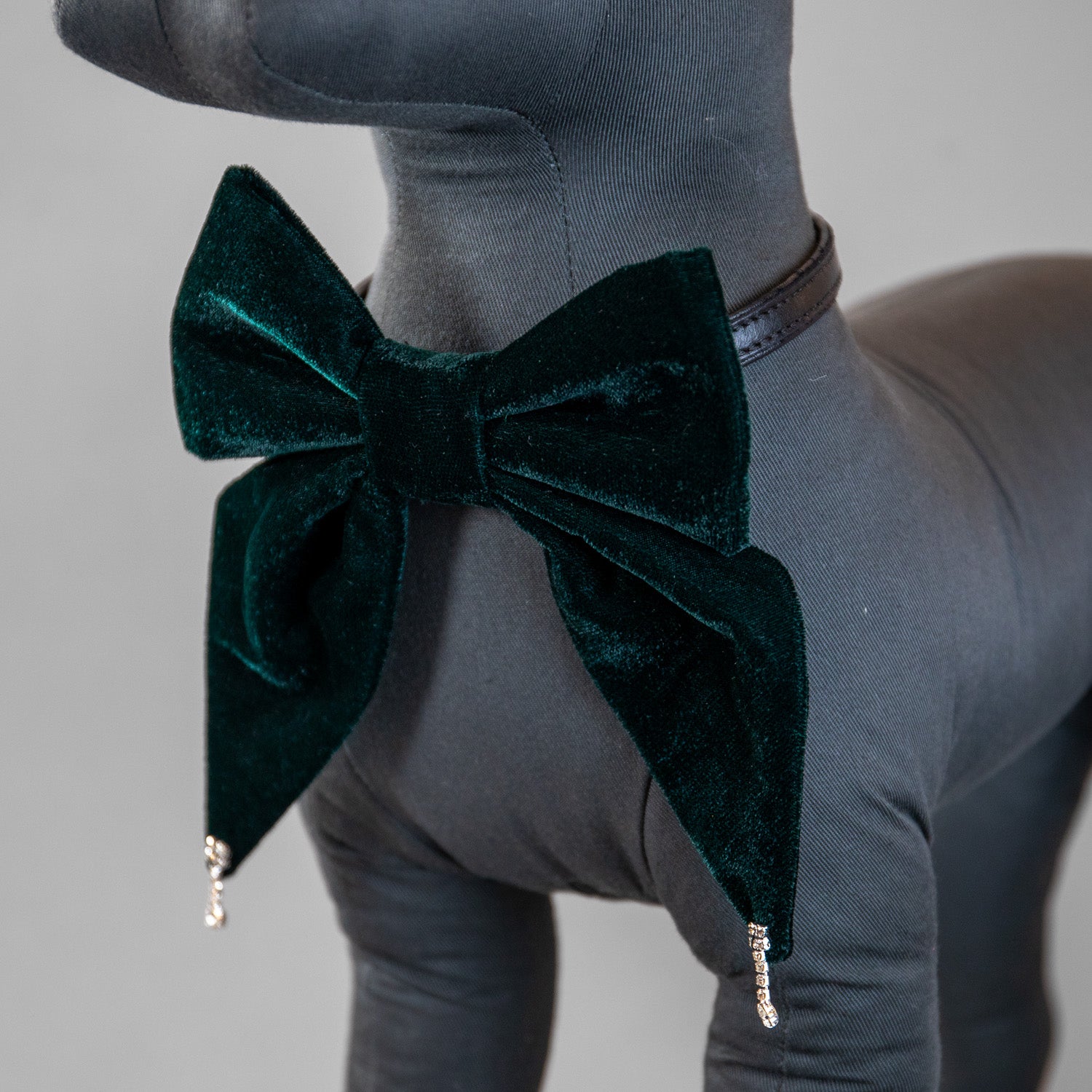 Glistening Velvet Bow