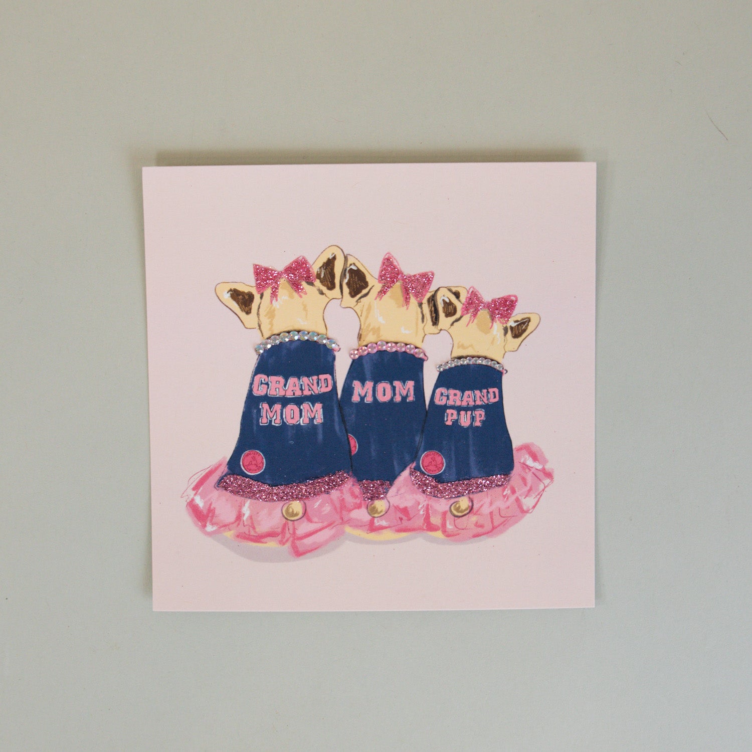 3 Generations Greeting Card