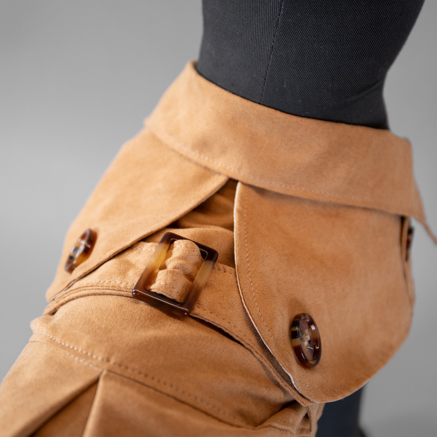 Sweetheart Suede Overcoat