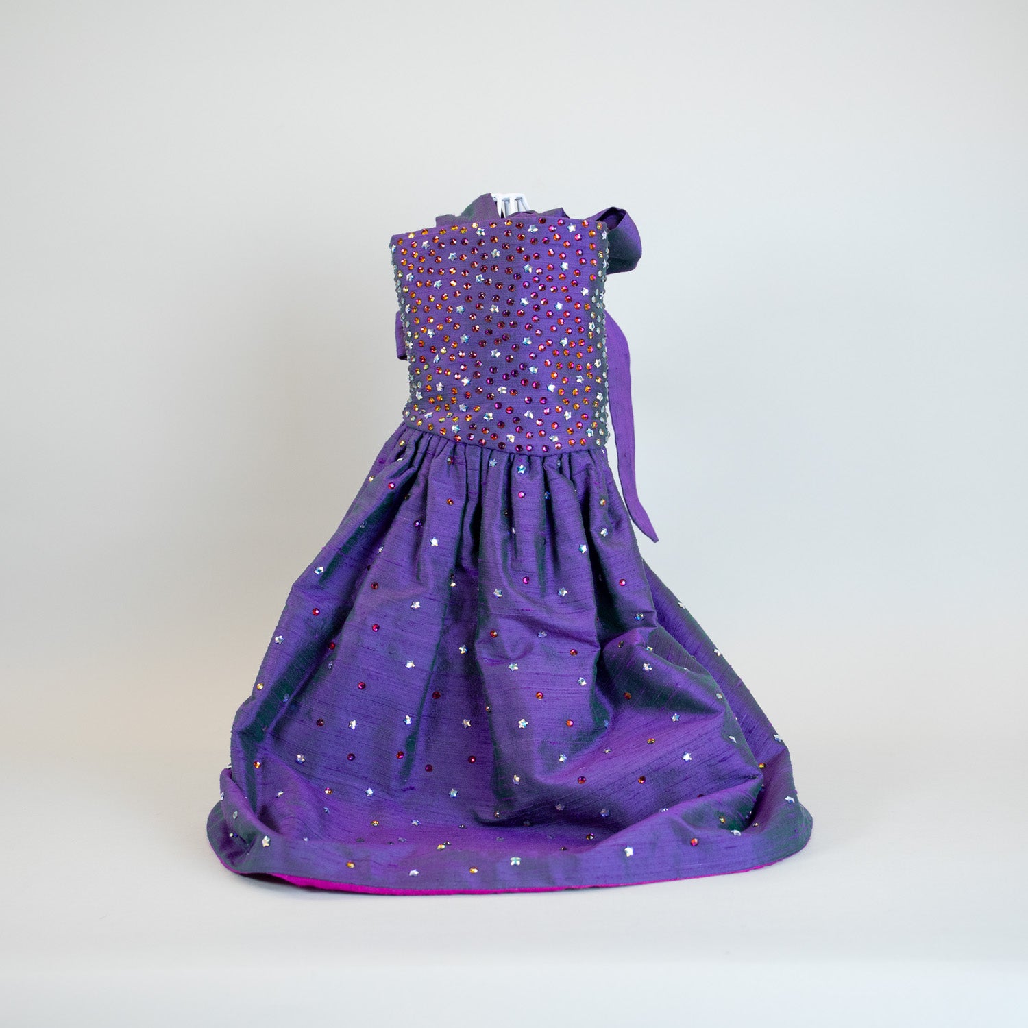 Ultraviolet Halter Gown
