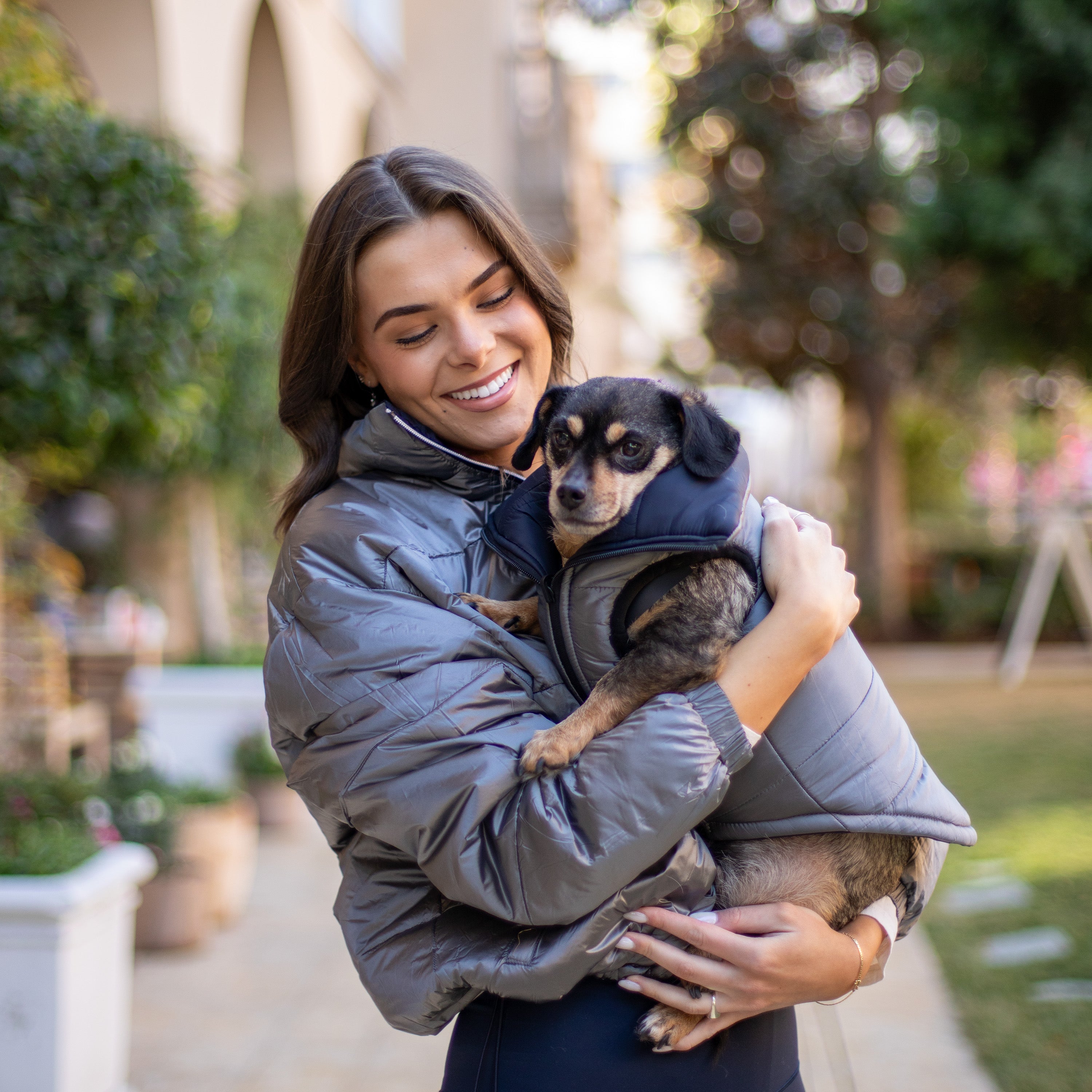 Janari Reversible Dog Puffer Vest