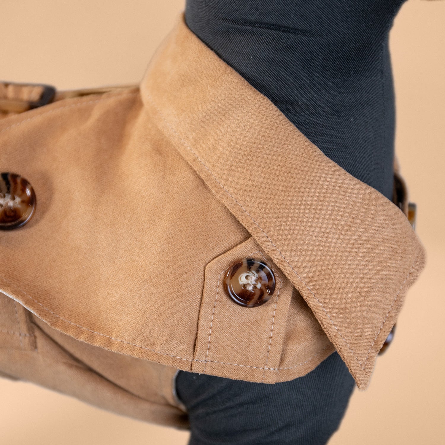 Sweetheart Suede Overcoat