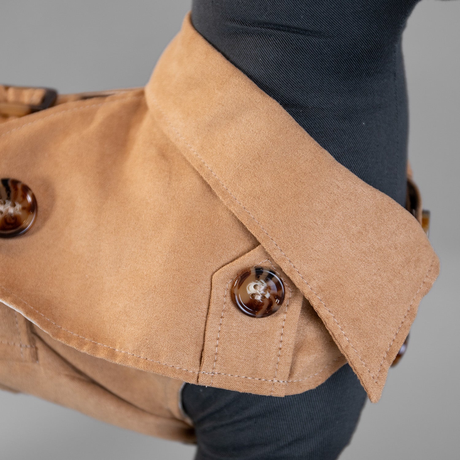 Sweetheart Suede Overcoat
