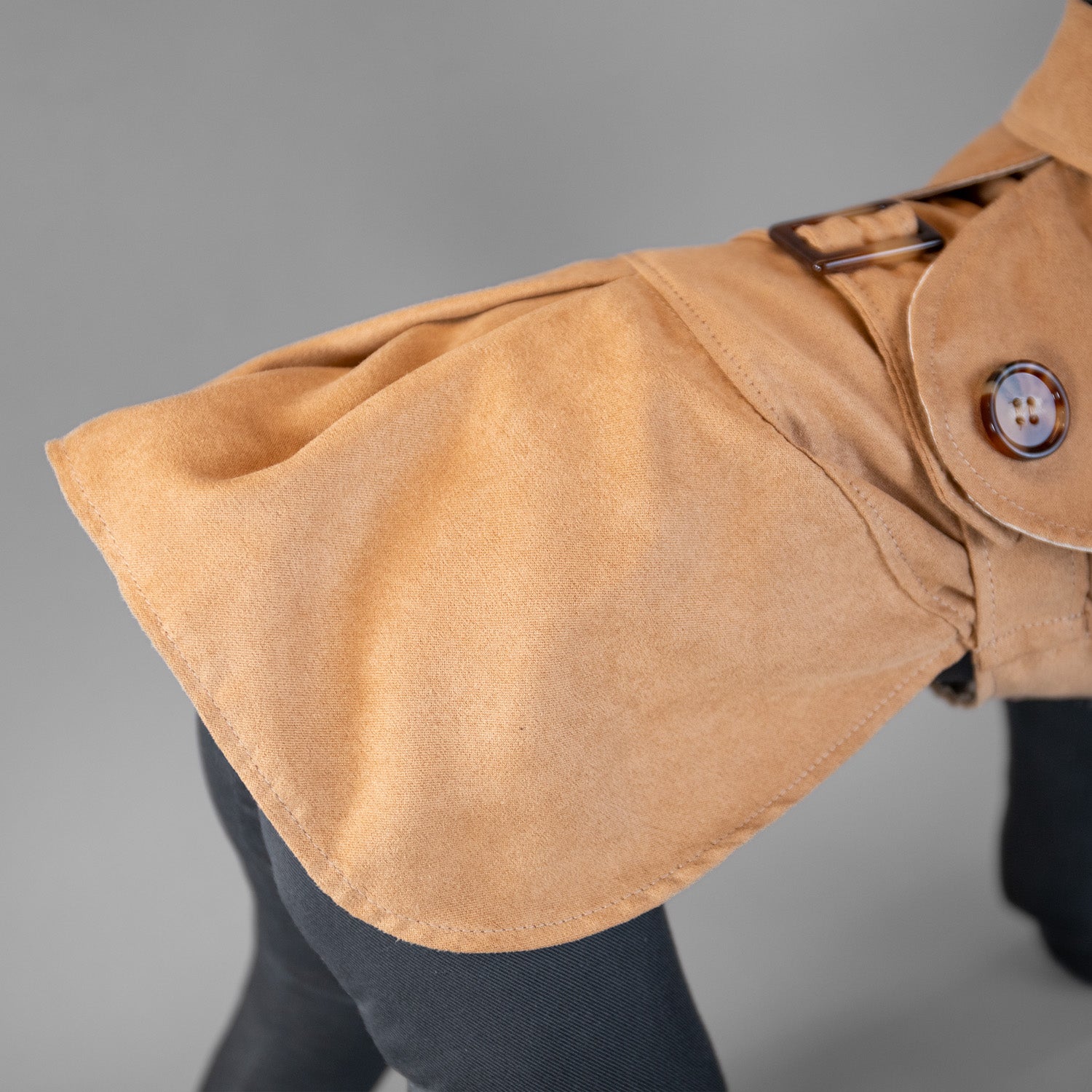 Sweetheart Suede Overcoat