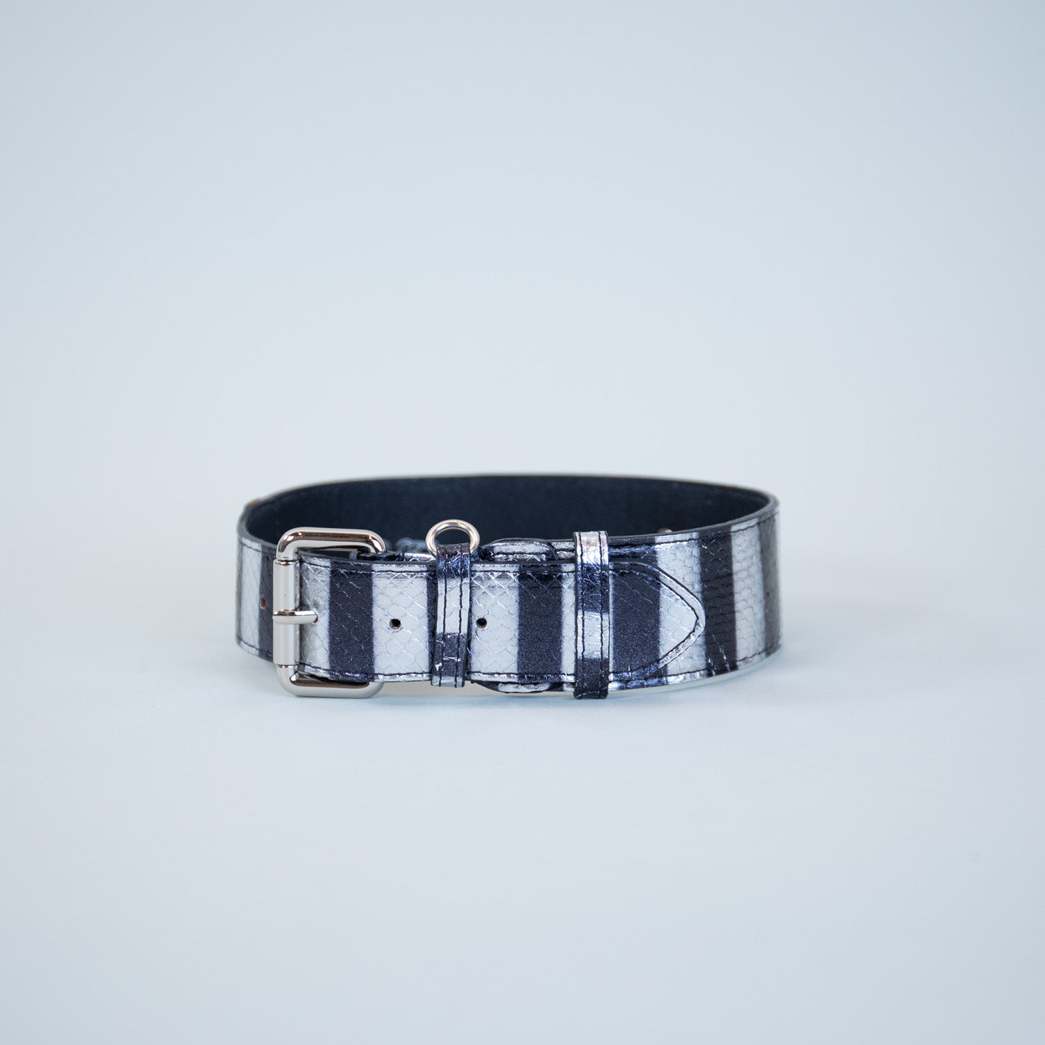 Zebra Crossing Leather Collars