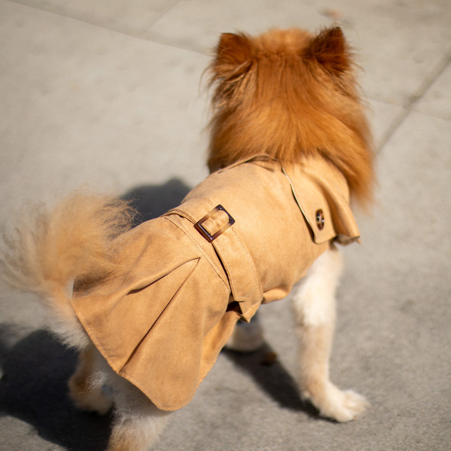 Sweetheart Suede Overcoat