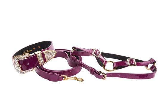 Glossy Mulberry Harness