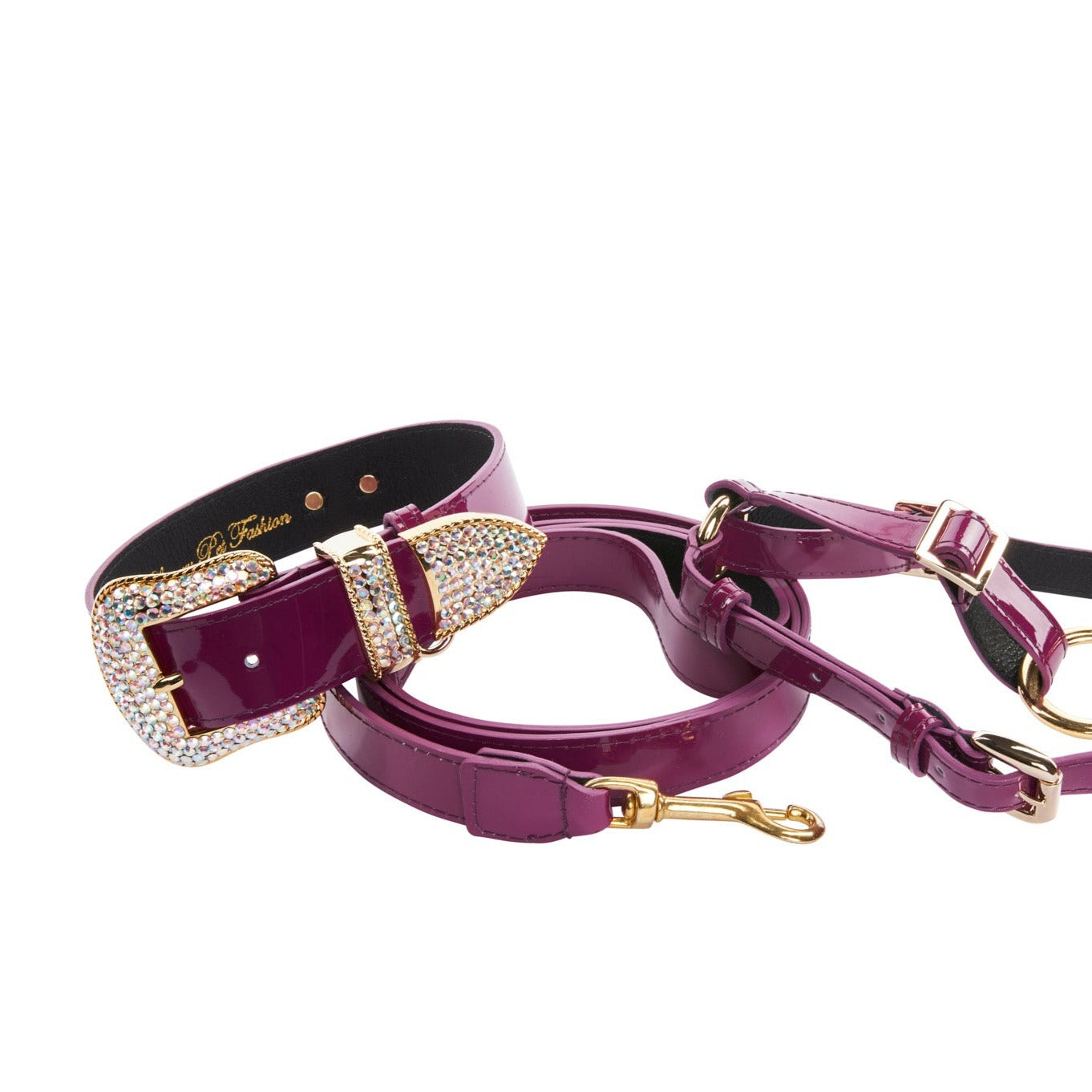 Glossy Mulberry Leash