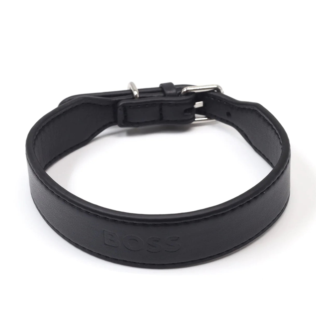 BOSS Recycled Leather Collar