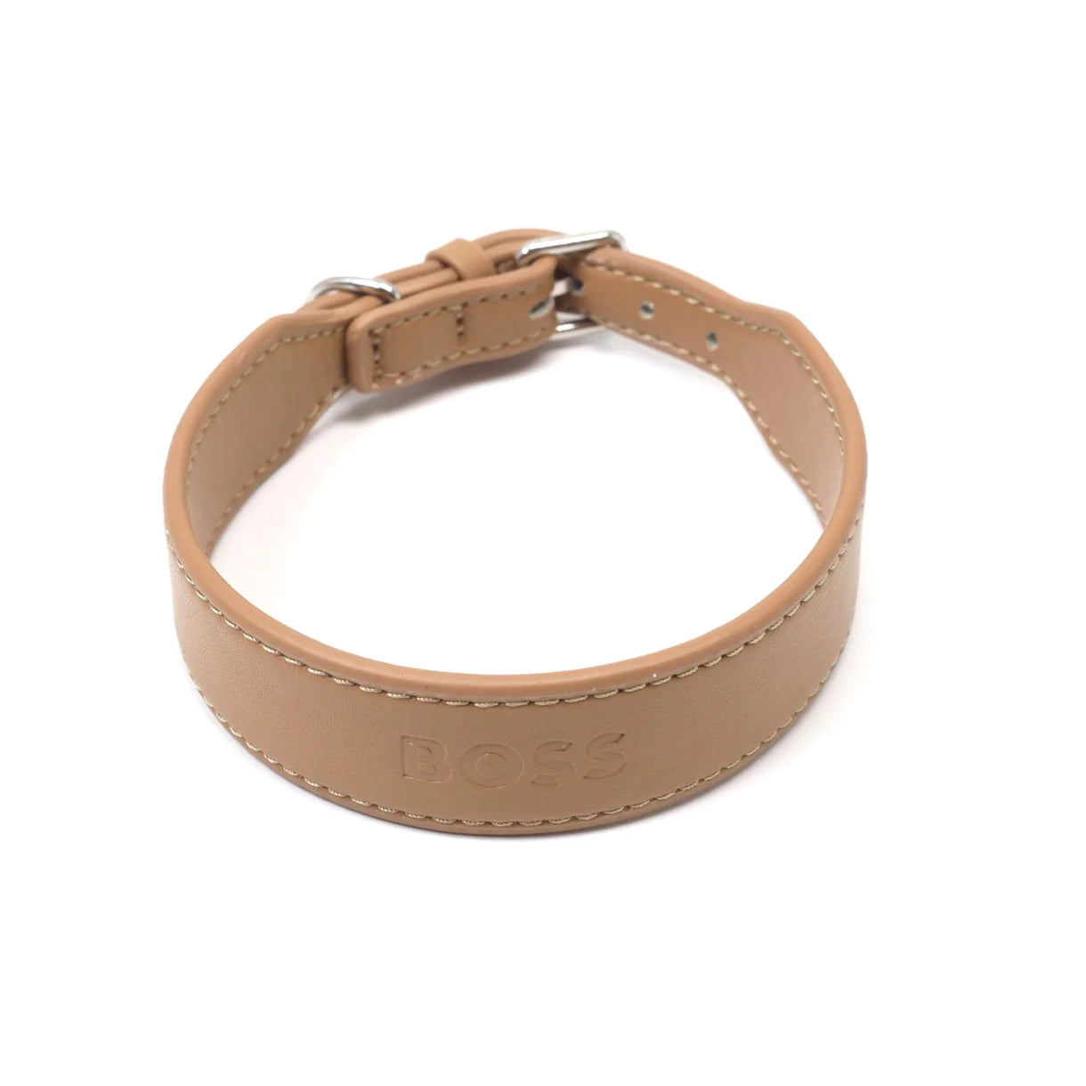BOSS Recycled Leather Collar