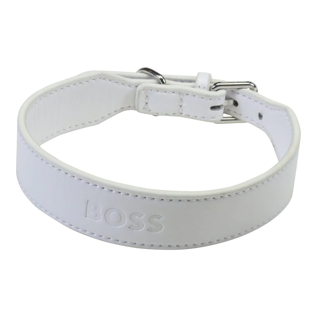 BOSS Recycled Leather Collar