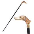 Load image into Gallery viewer, 24k Greyhound Walking Canes
