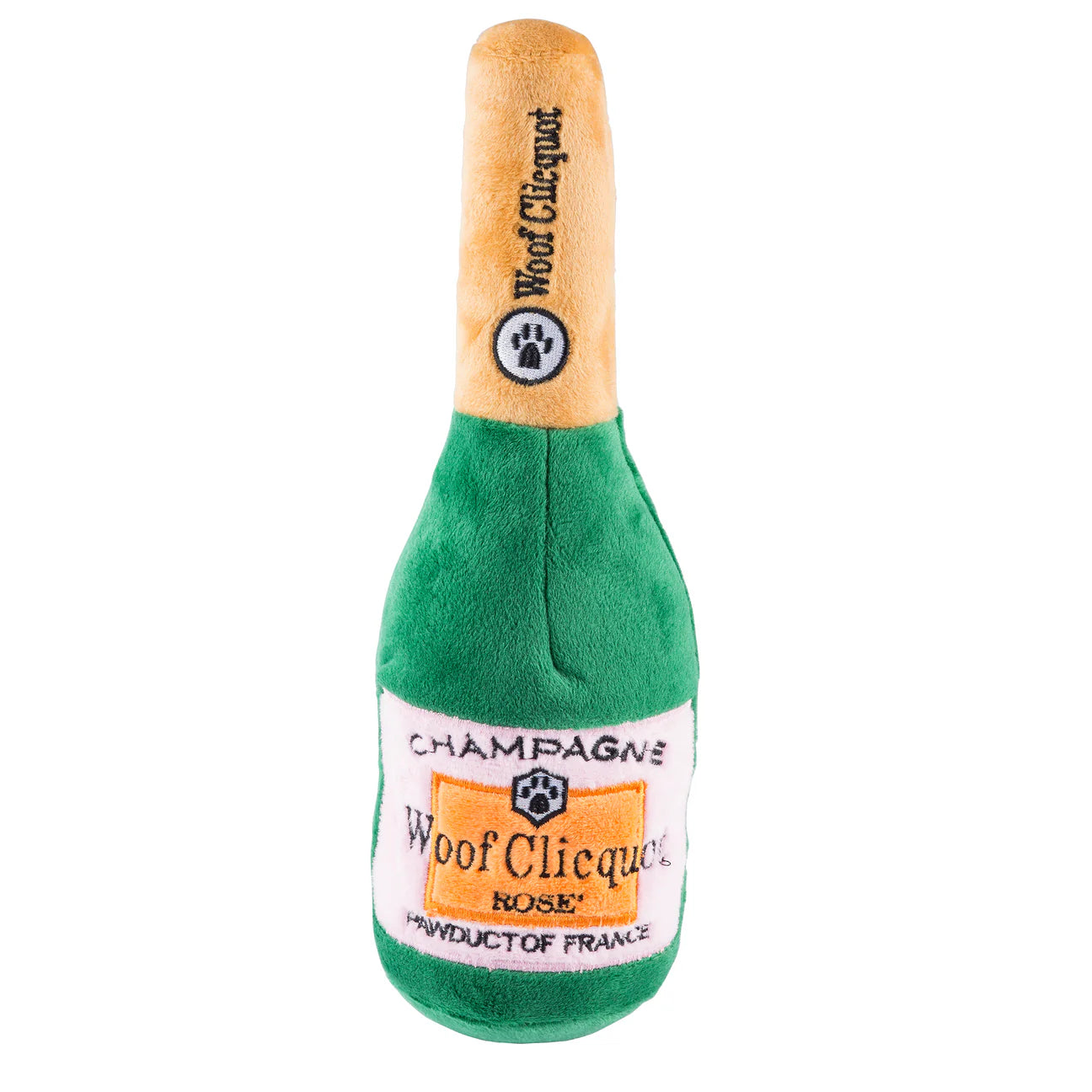 Rosé Woof Clicquot Champagne Toy