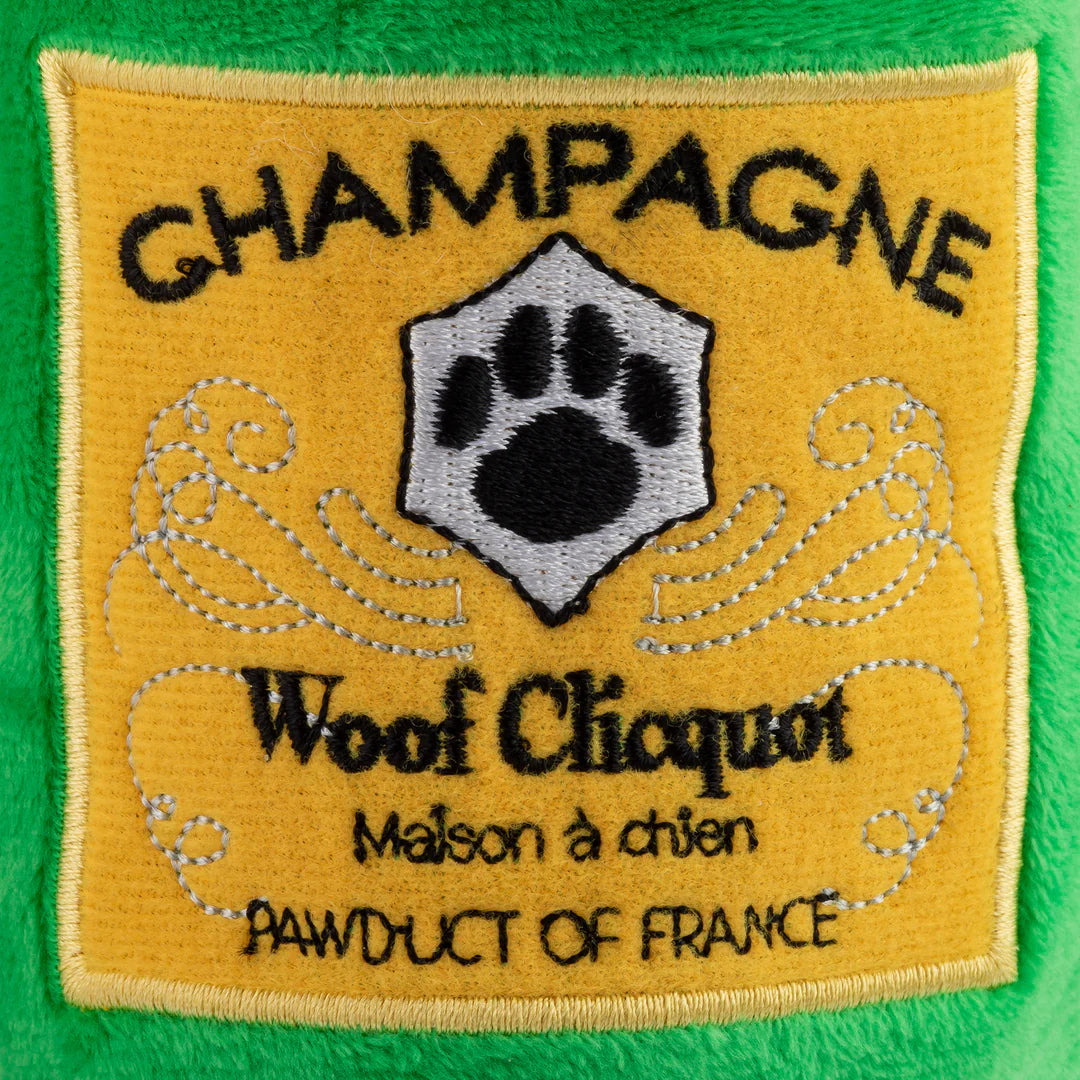 Woof Clicquot Champagne Toy