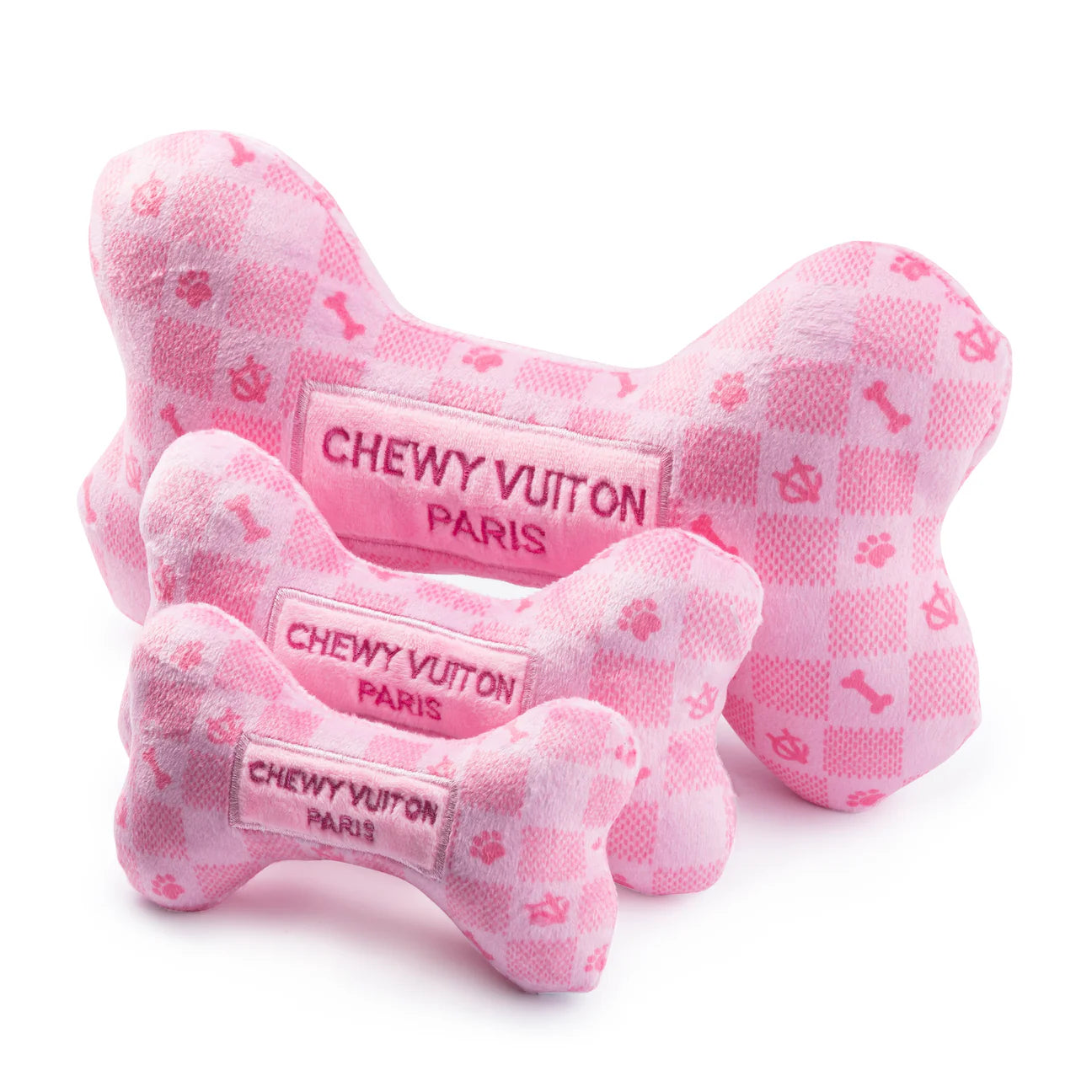 Chewy Vuitton Bone Toy