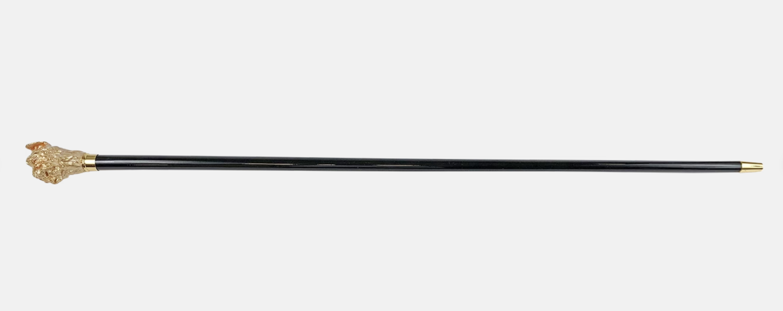 24k Yorkie Walking Cane
