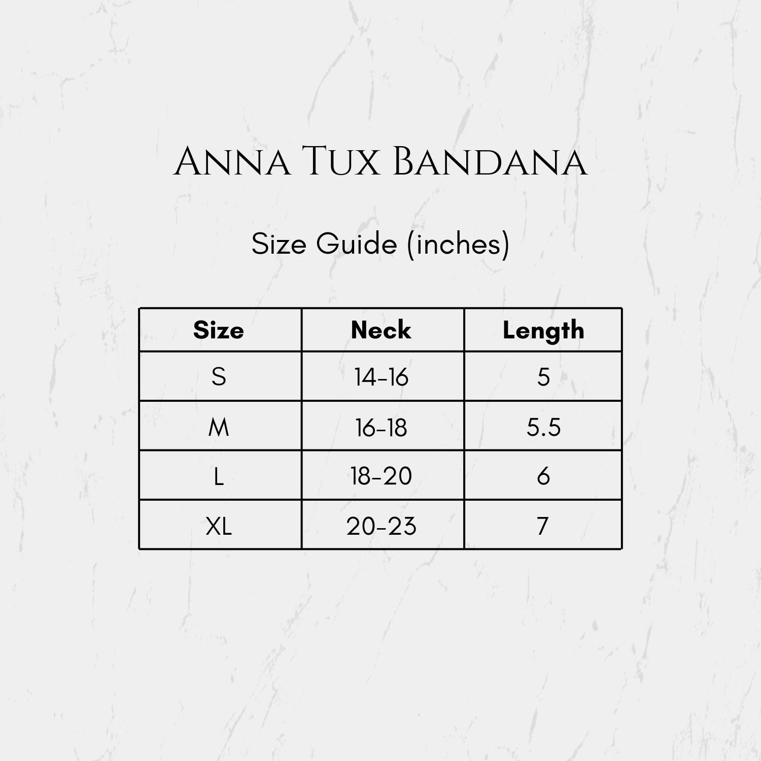 The Anna Tux Bandana