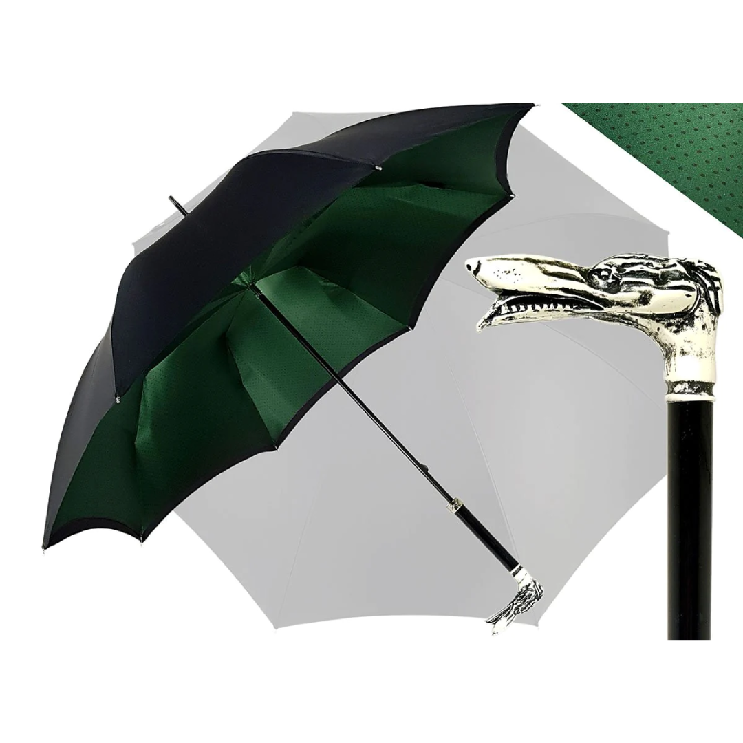 Greyhound Skull Umbrella