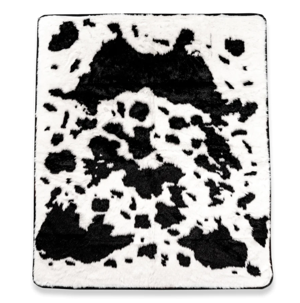 Faux Fur Waterproof Throw Blankets