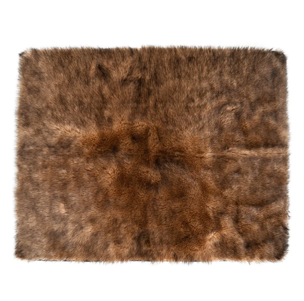 Faux Fur Waterproof Throw Blankets