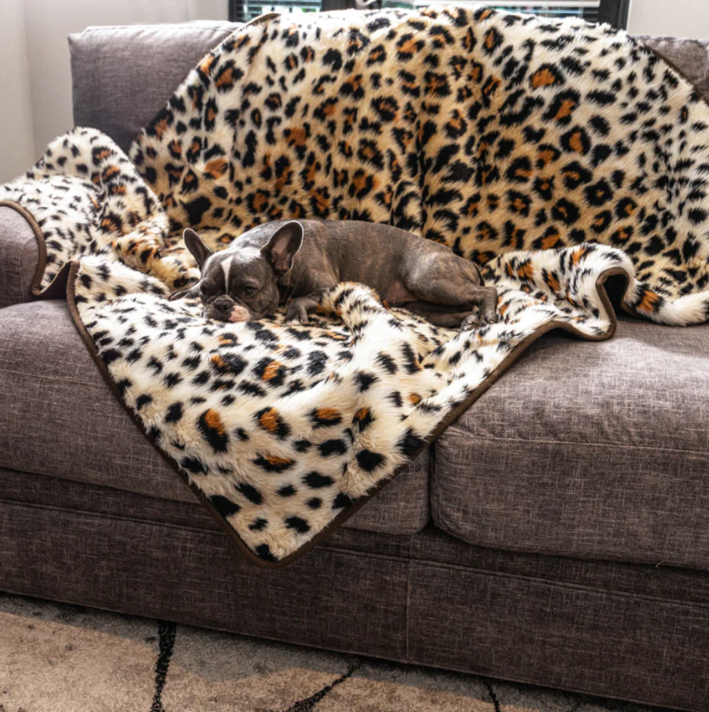 Faux Fur Waterproof Throw Blankets