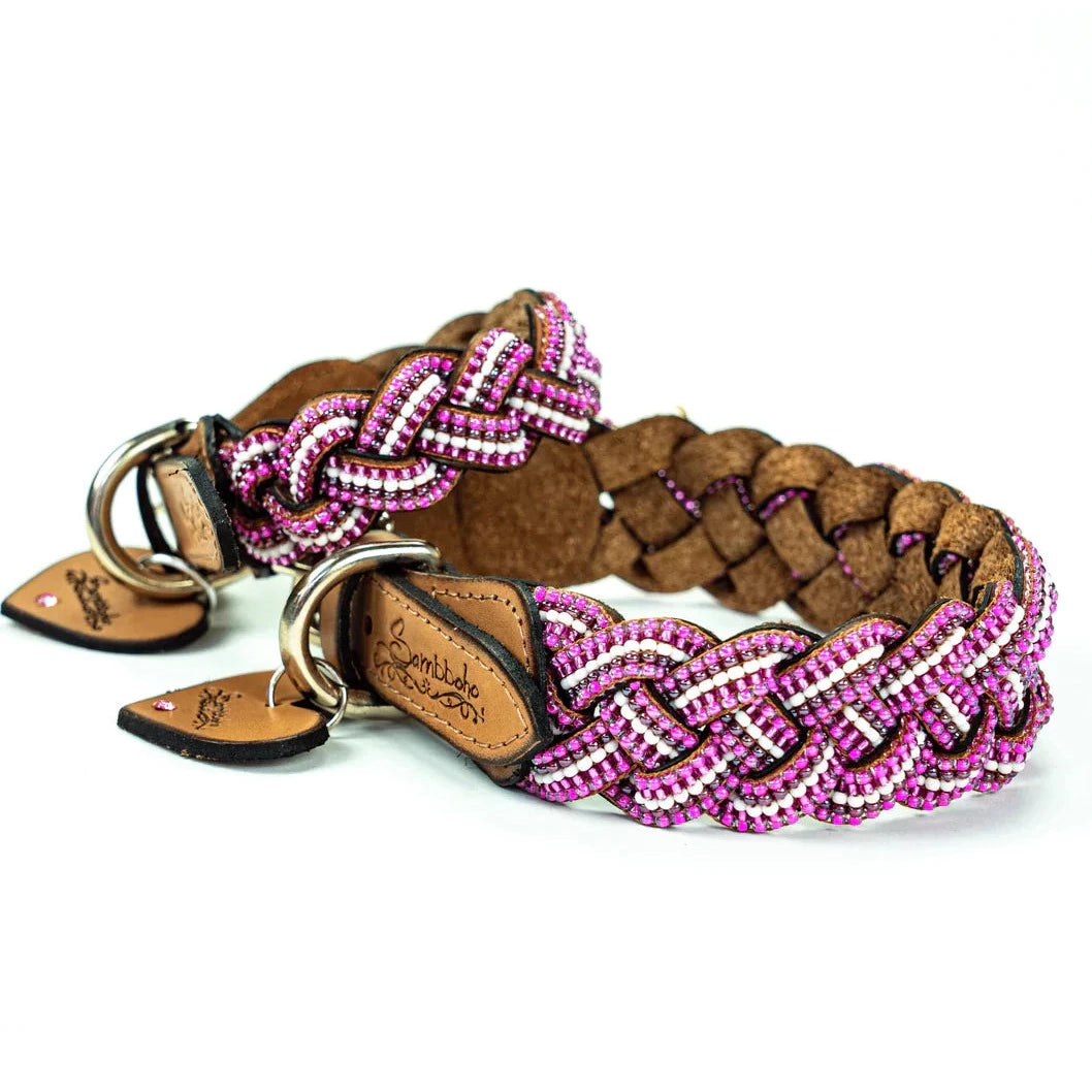 Bohemian Braided Beaded Collar