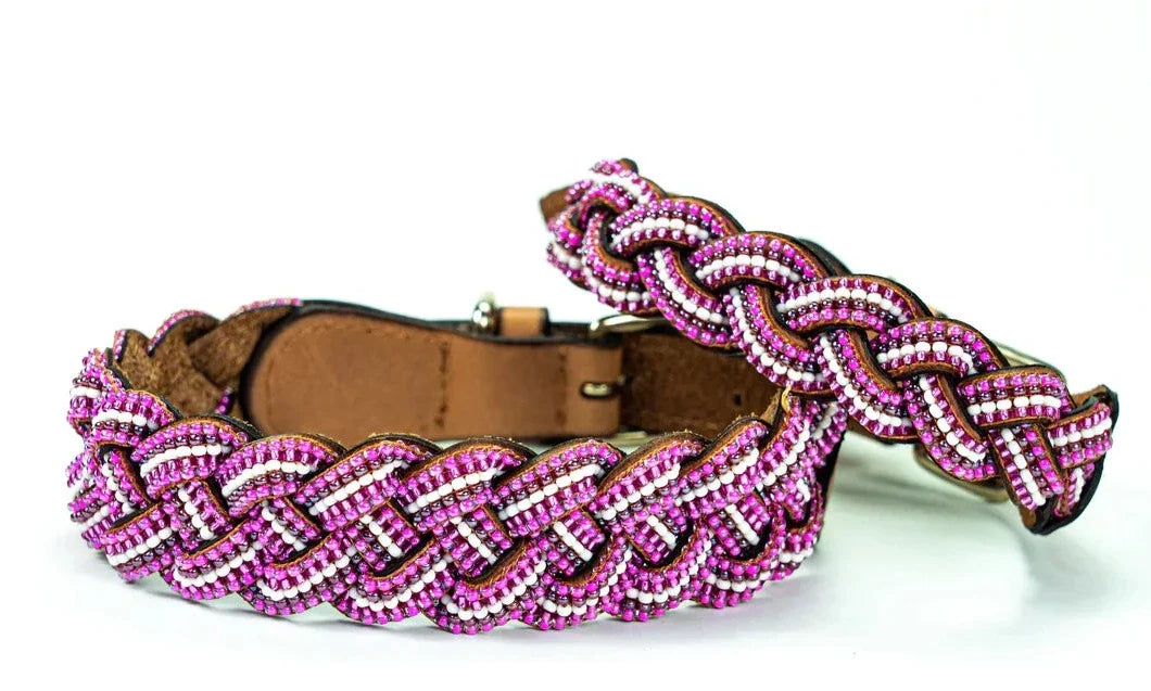 Bohemian Braided Beaded Collar