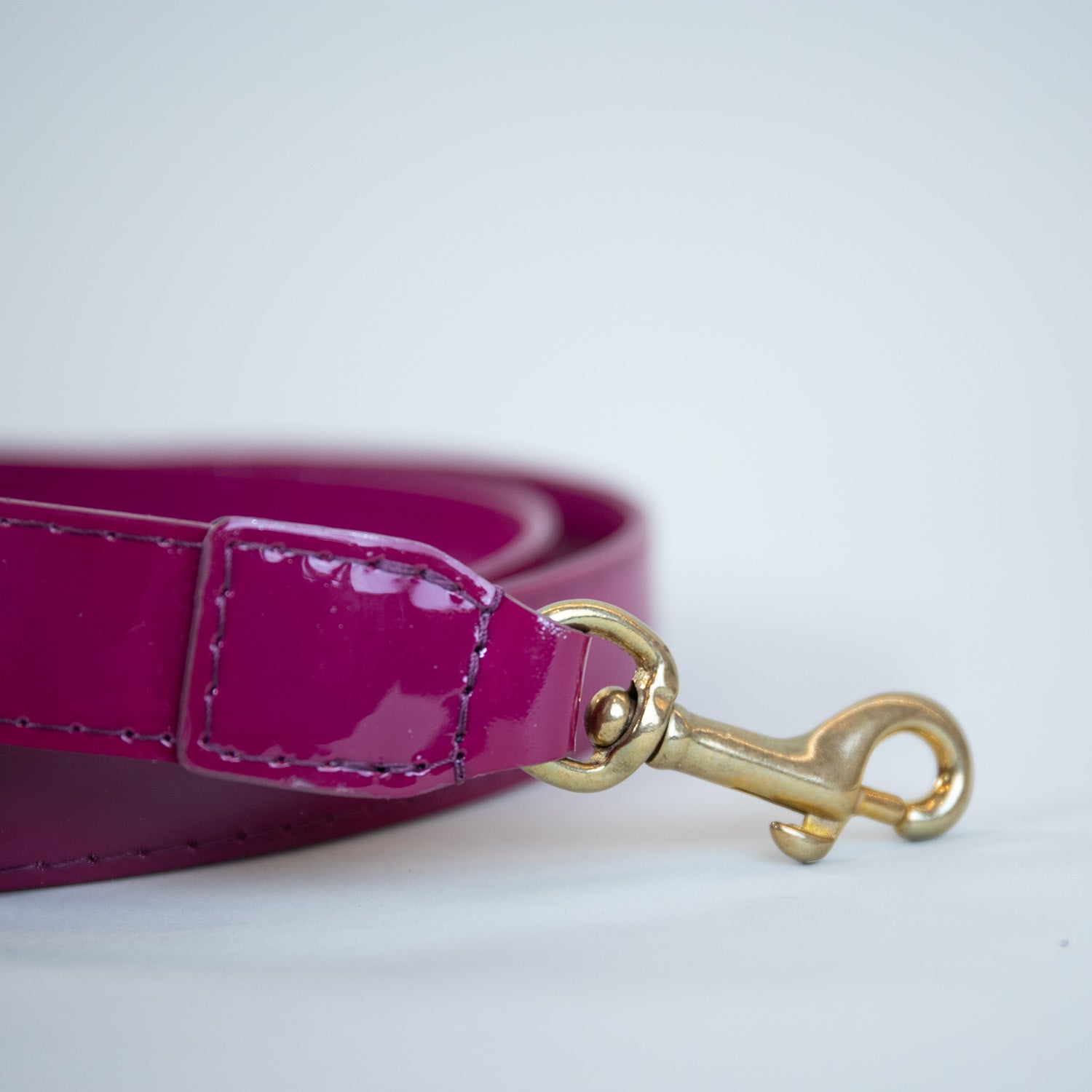 Glossy Mulberry Leash