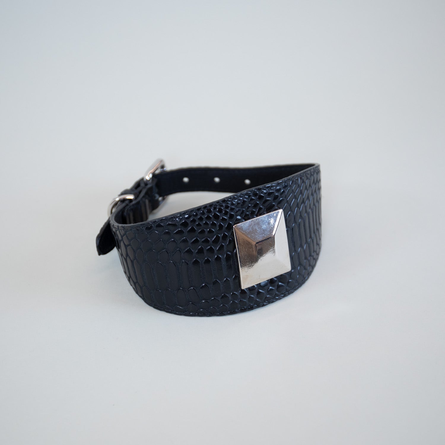 Embossed Obsidian Collar