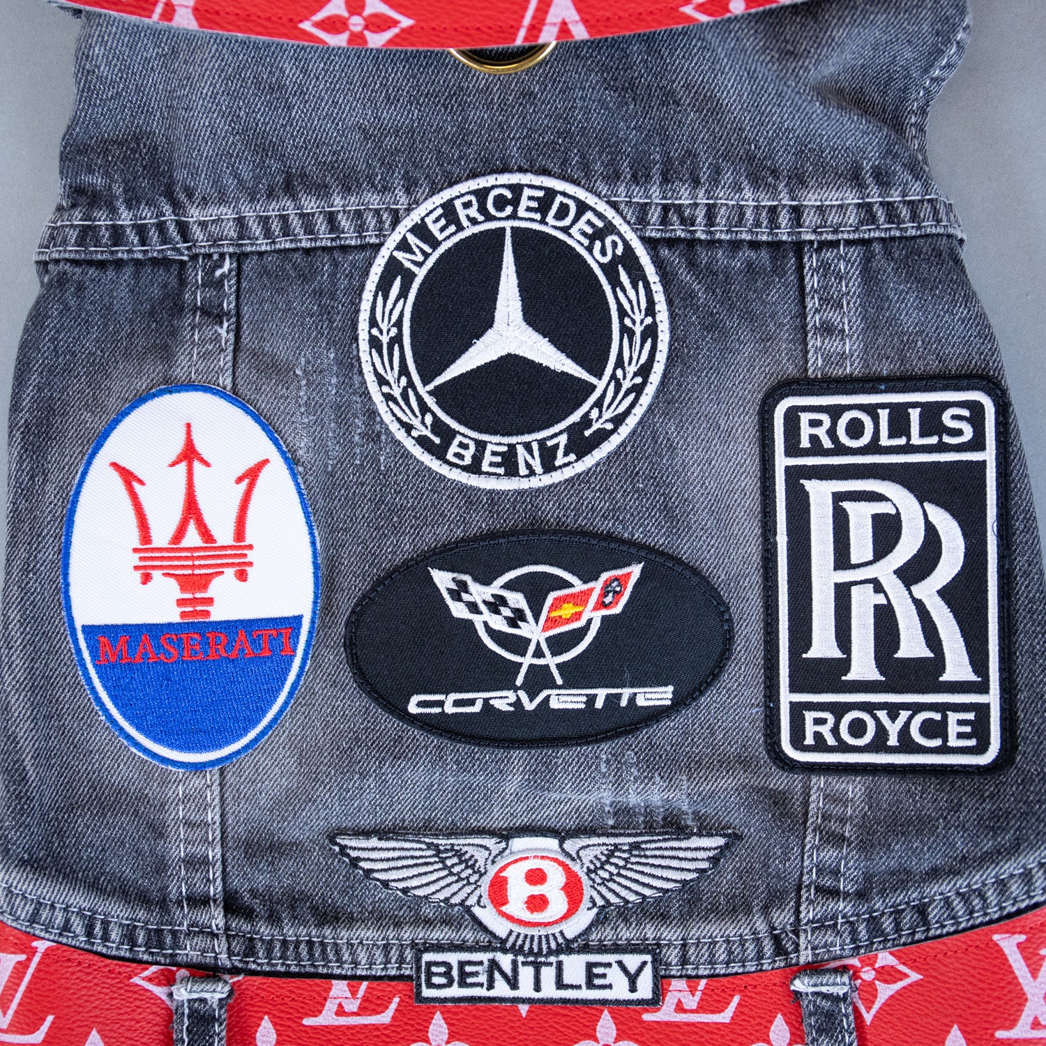 Luxury Car Denim Vest