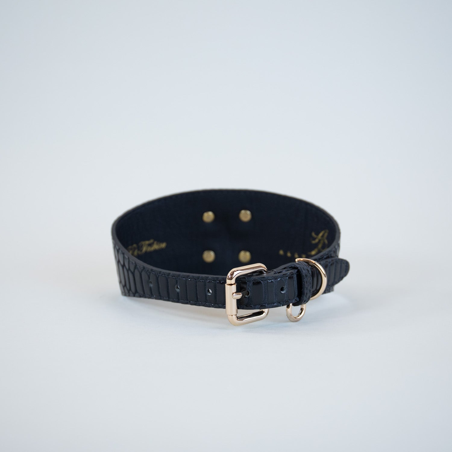 Embossed Obsidian Collar