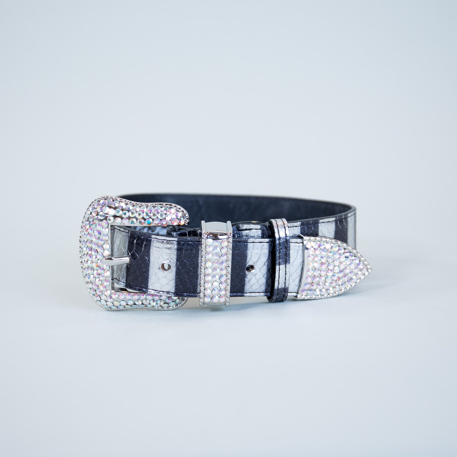 Zebra Crossing Leather Collars