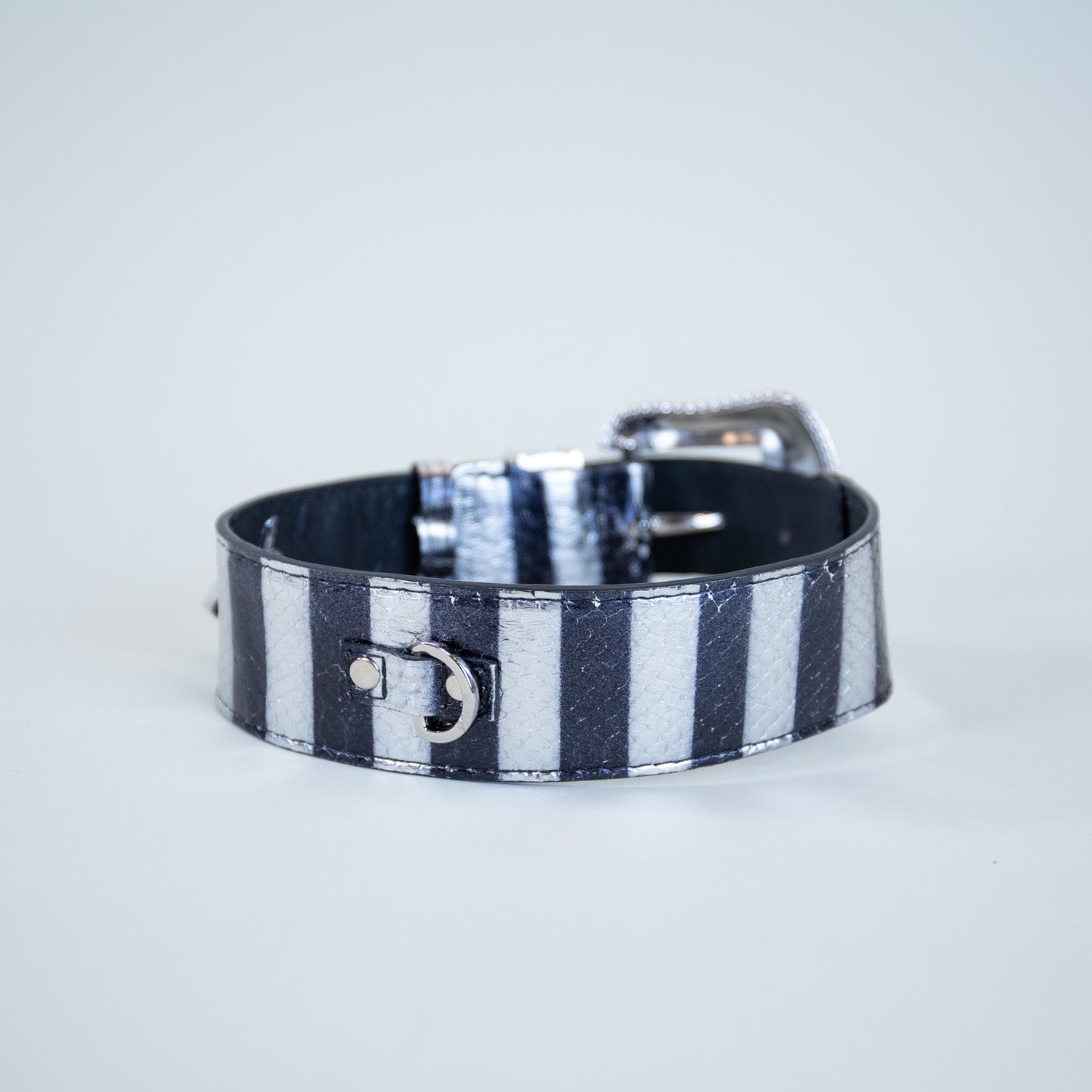 Zebra Crossing Leather Collars