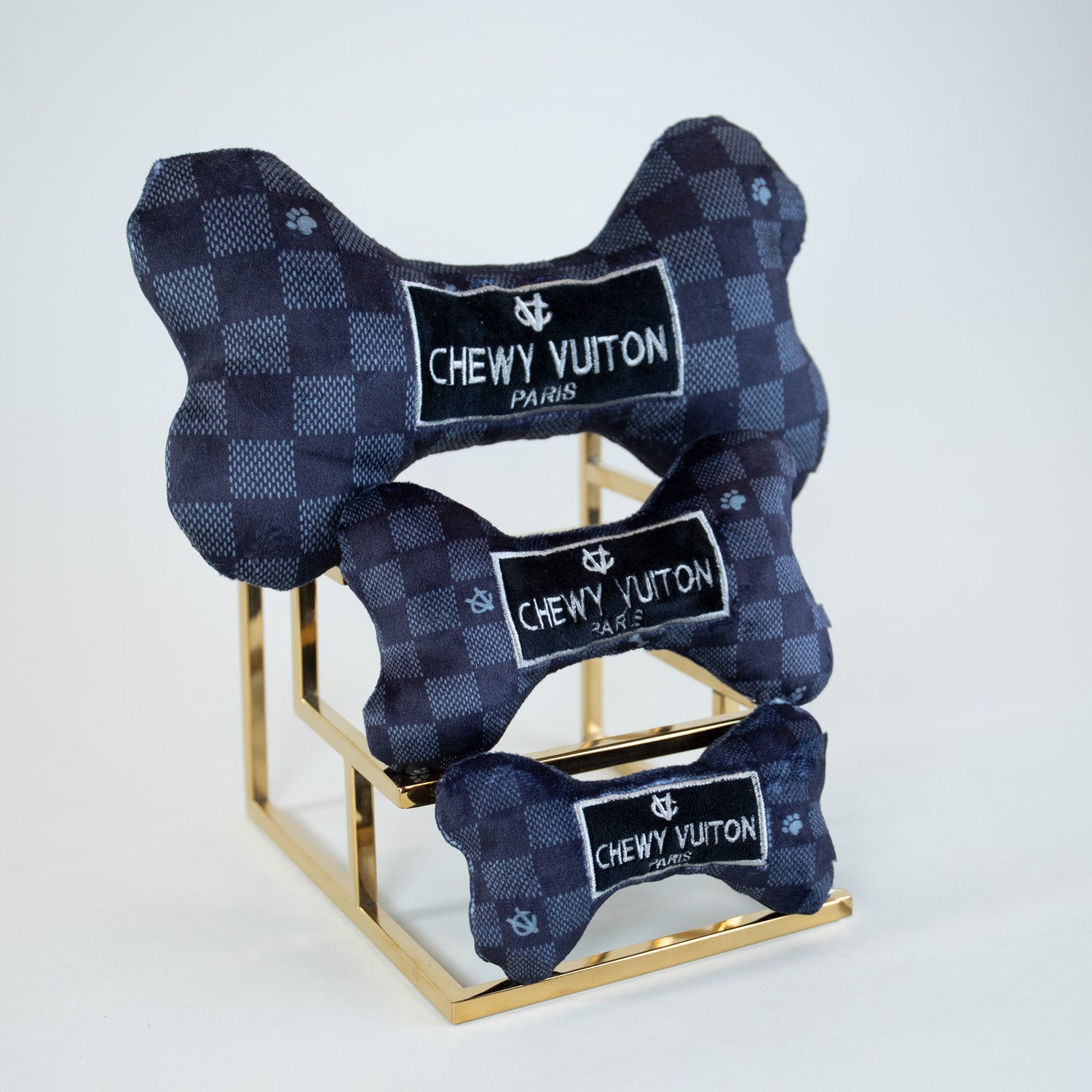 Chewy Vuitton Bone Toy - Main Image