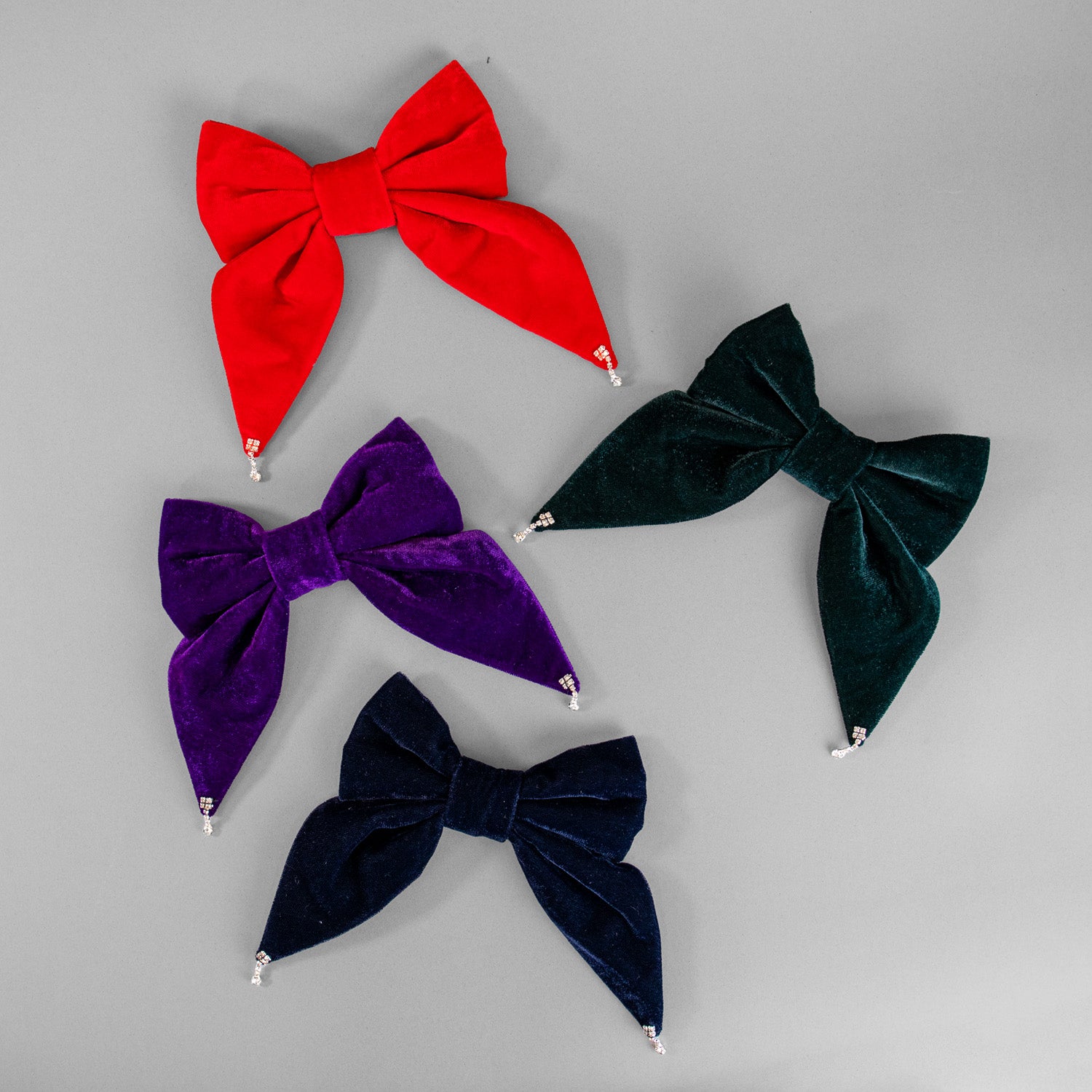 Glistening Velvet Bow