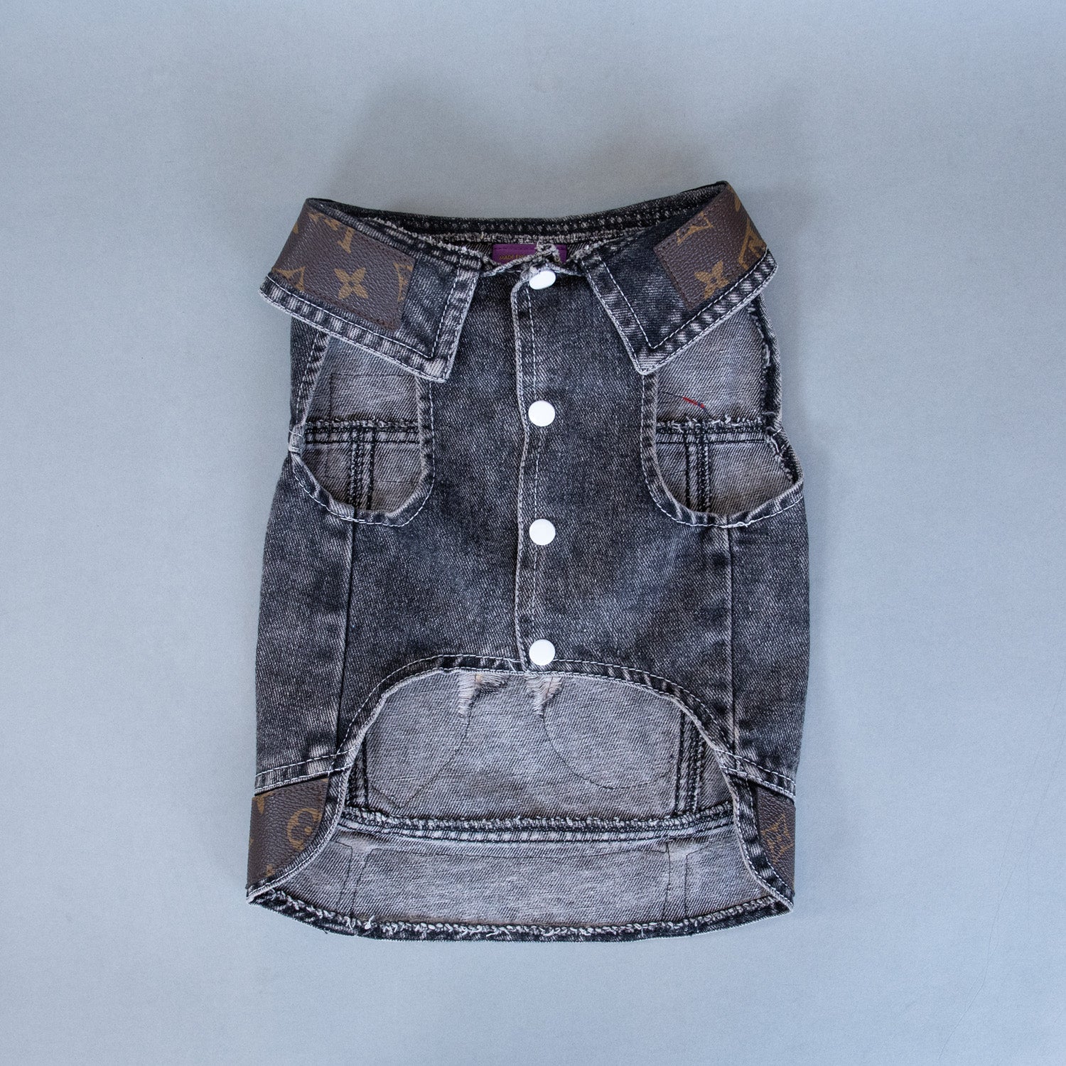 Luxury Car Denim Vest