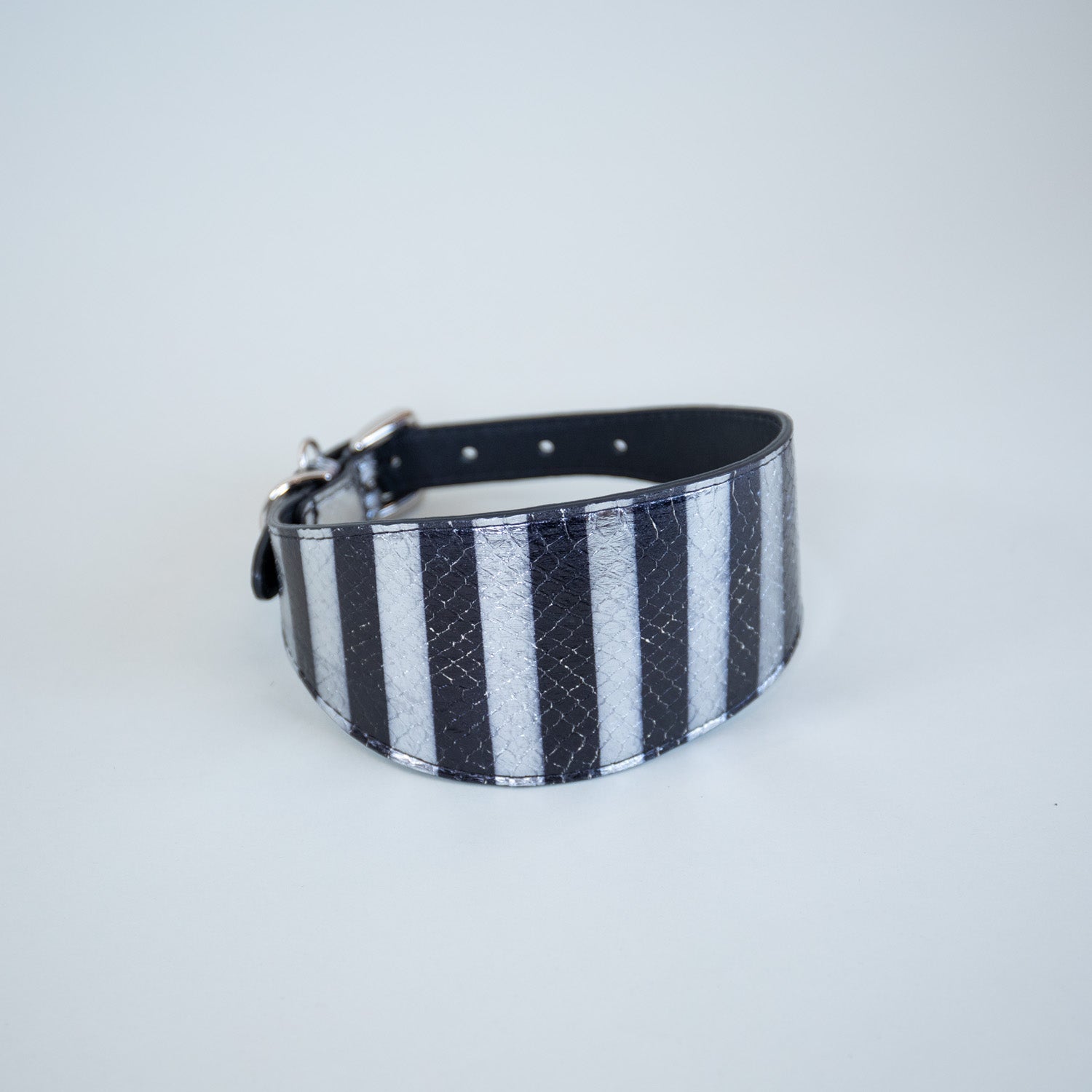 Zebra Crossing Leather Collars